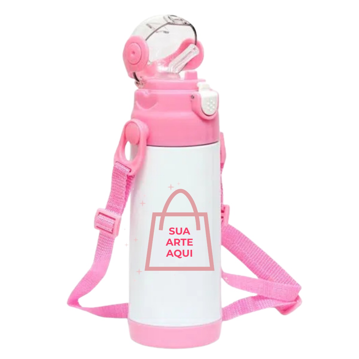 GARRAFA TERMICA INFANTIL COM CANUDO - Imagem 2
