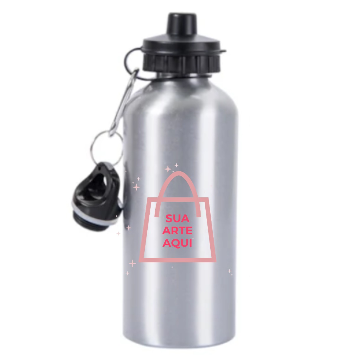 SQUEEZE MOSQUETÃO 600ML