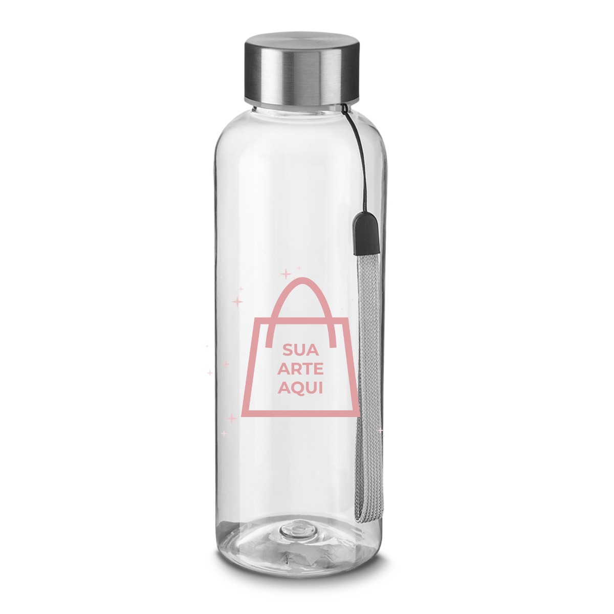 GARRAFA PLÁSTICA 600ml